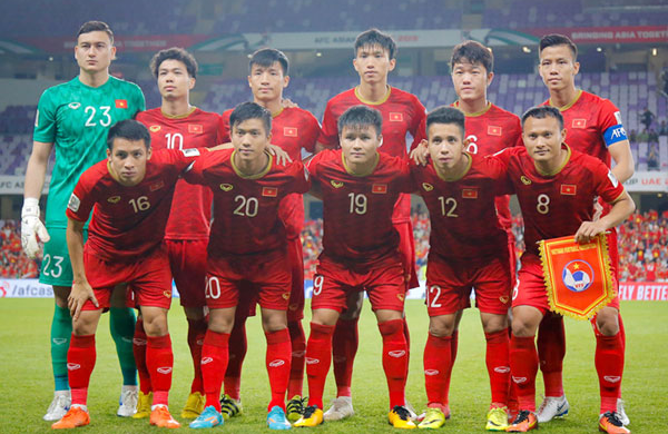 Hình ảnh một số cầu thủ bóng đá Việt Nam